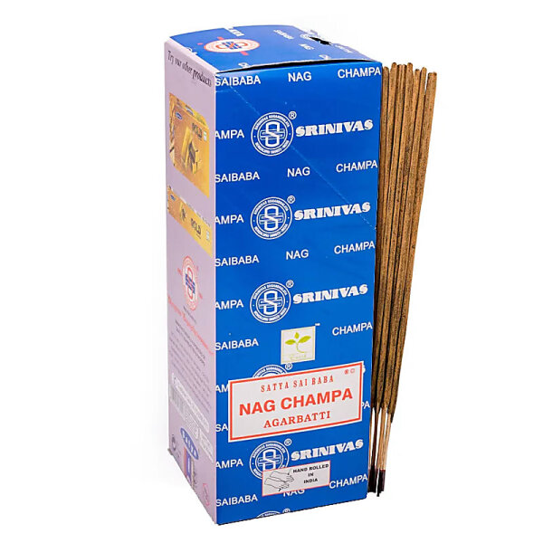 Satya Nag Champa klassische Räucherstäbchen -- 10 g