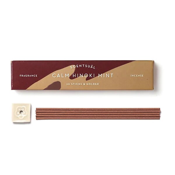 Scentsual Räucherstäbchen Beruhigende Hinoki Minze -- 11g