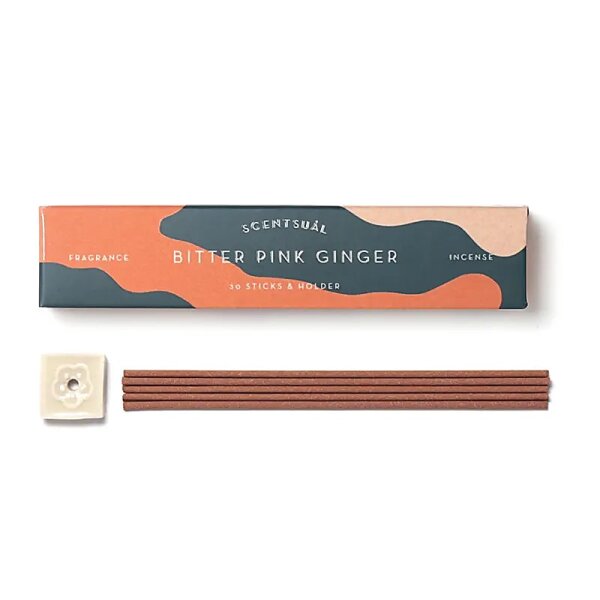 Scentsual Räucherstäbchen Bitterer Rosa Ingwer -- 11g