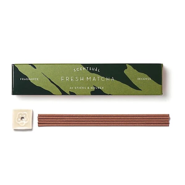 Scentsual Räucherstäbchen Frischer Matcha -- 11g