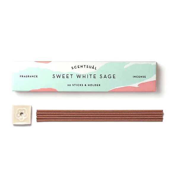 Scentsual Räucherstäbchen Süßer Weißer Salbei -- 11g