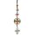 Schutzanh&auml;nger doppelter Dorje mit Gl&ouml;ckchen -- 20 cm; 24 g