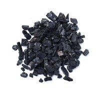 Schwarze Turmalin Chips -- ±0.5-1.5cm; ±800g