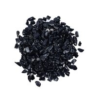 Schwarzer Turmalin Trommelsteine A/B-Qualität --  --...