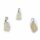 Schwefelquarz Edelstein Anh&auml;nger &Ouml;se eingesteckt -- &plusmn;2-3cm