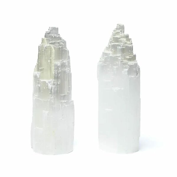 Selenit Eisberg -- ±15x4,5cm