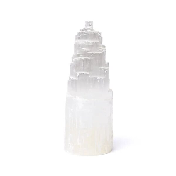 Selenit Eisberglampe -- ±25x9cm