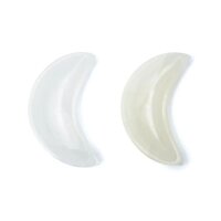 Selenit mondförmige Schale -- ±15x6x3,5cm