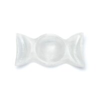 Selenit Platte mit Mondphasen -- ±15x8x3cm