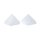 Selenit Pyramide -- &plusmn;5cm