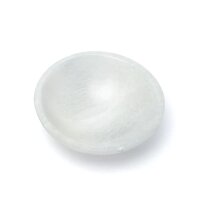 Selenit runde Schale -- ±12x3,5cm