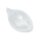 Selenit Schale Blatt -- &plusmn;10x7x2,5cm