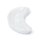 Selenit Schale in Mondform -- &plusmn;13x6x3cm