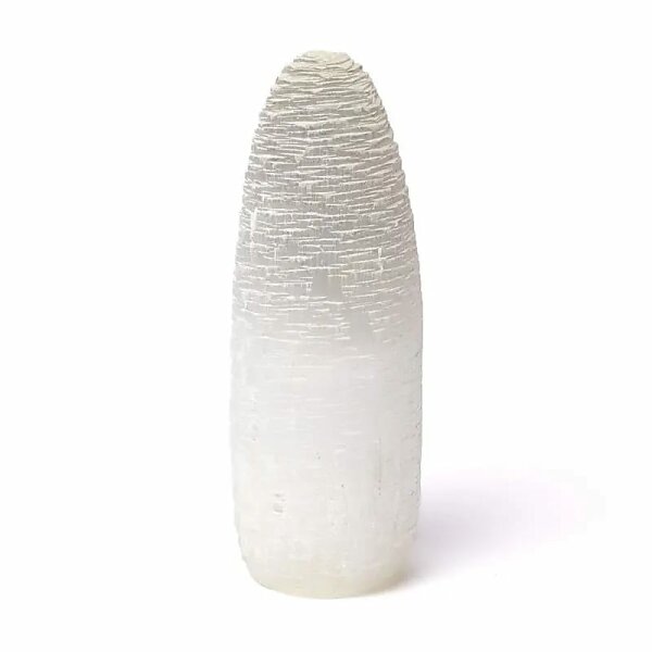 Selenit Schneelampe -- ±30cm