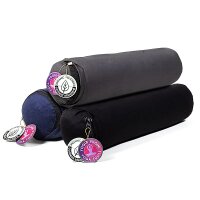SET 3 Minibolster Baumwolle BIO (OCS) -- 40x12cm;...