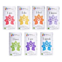 SET: 7 biologische Chakra Tees von Solaris -- 15x2 g