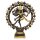 Shiva Nataraj Messing zweifarbig gr&ouml;sser -- 2340 g; 27 cm