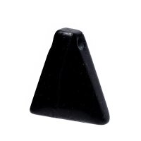 Shungit Anhänger getrommelt --  ±3cm; ±7g