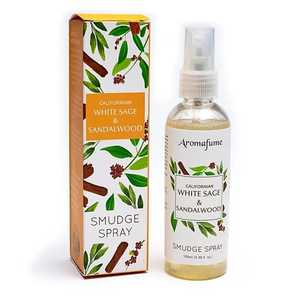 Smudgespray weißer Salbei & Sandelholz Aromafume -- 100ml
