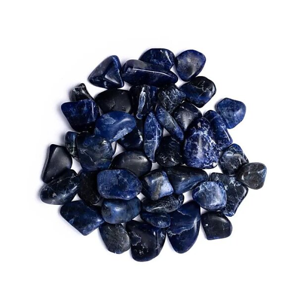 Sodalit Trommelsteine A Qualität -- ±2-5 cm; ±500 g