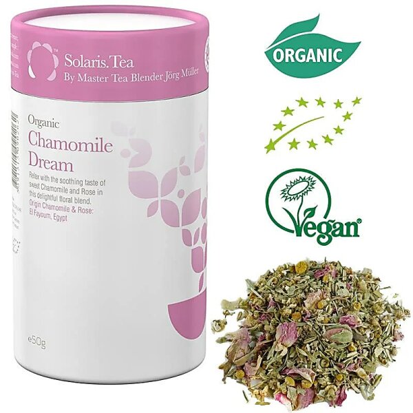 Solaris Biologischer Kamillentee - loser Kräutertee -- 50 g