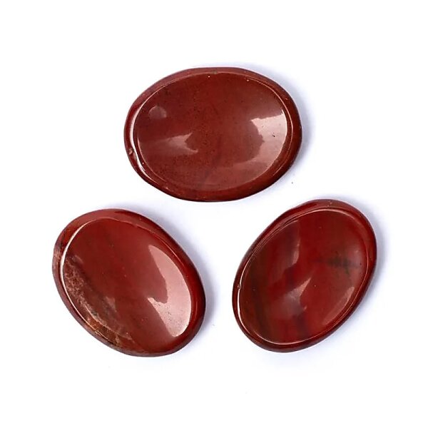 Sorgensteine roter Jaspis -- 5,5x4x1,5cm