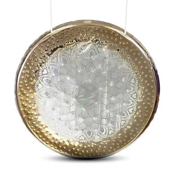 Spiegel-Gong Mandala -- 60cm; ±4400g