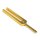 Stimmgabel Mi 528 Hz DNA-Reparatur goldfarbig -- 7.6 cm