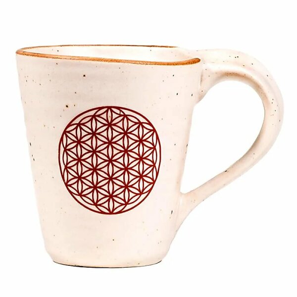 Tee- bzw. Kaffeebecher Blume des Lebens -- 350 ml