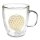 Teeglas doppelwandig Blume des Lebens -- 400ml