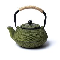 Tetsubin gusseiserne 0,6 Liter Teekanne grün...