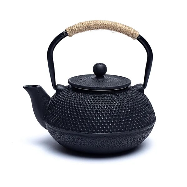 Tetsukyusu emaillierte Teekanne im japan. Stil -- 0.6 Liter