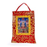Thangka bedruckt Chenrezig -- 29x20cm