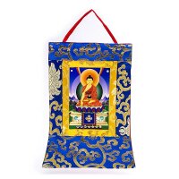 Thangka bedruckt Shakyamuni Buddha -- 29x20cm
