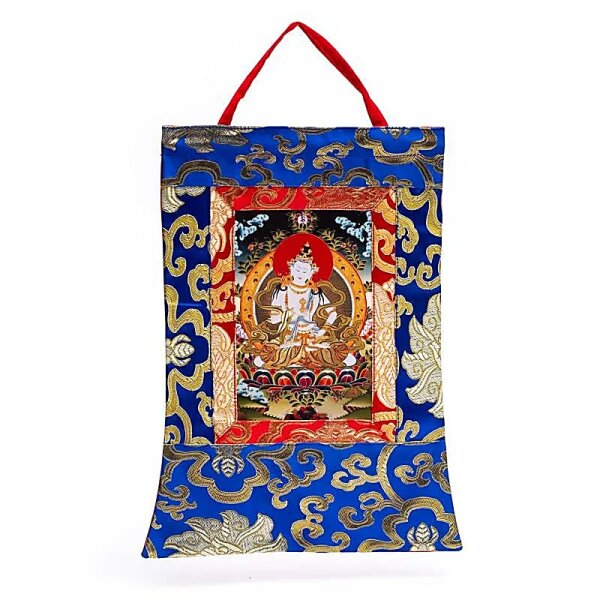 Thangka bedruckt Vajrasattva -- 29x20cm