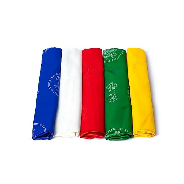 Tibetische Kathag Schal-SET 5 Farben -- ±185x35cm