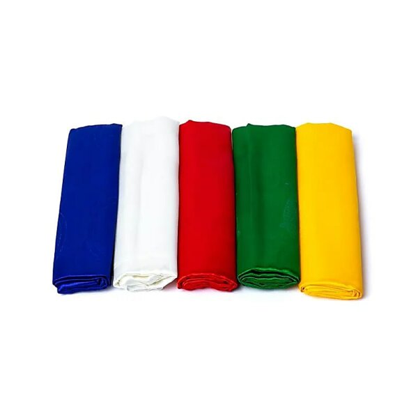 Tibetische Kathag Schals-SET 5 Farben XL -- ±220x43cm