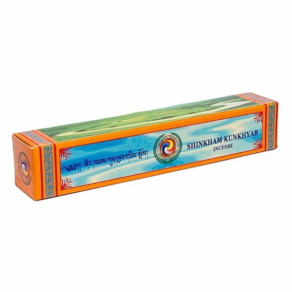 Tibetischer Shingkham Kun Khyab Weihrauch -- 50 g; 15 cm
