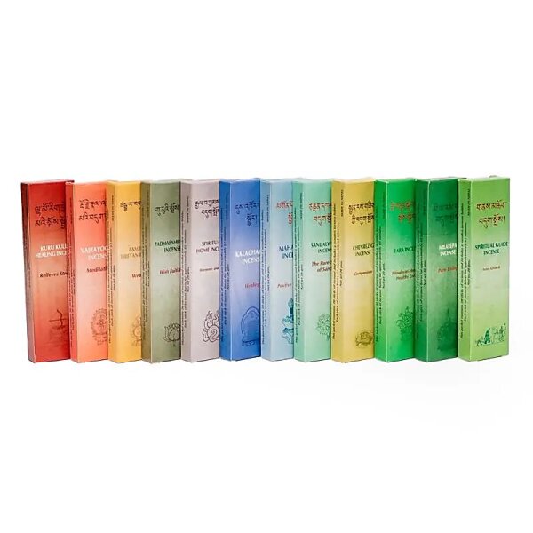 Tibetischer Weihrauch SET 12 Päckchen -- 20 g