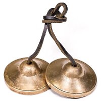Tingsha glatt -- 355 g; 7.5 cm