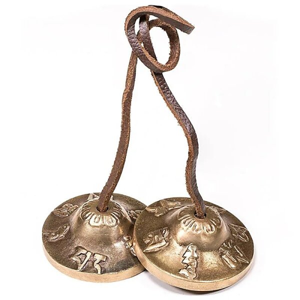 Tingsha Om Mani Padme Hum -- 250 g; 6.7 cm
