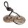 Tingshas OM mit Lotus -- 200 g; 6cm