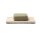 Travertin Seifenhalter oder Kerzenhalter natur -- 15x7,5x1cm; 245g