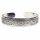 Tribal Flower Design Miao Armband -- 1.5 cm