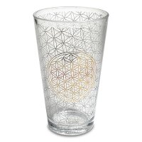 Trinkglas Blume des Lebens -- 480 ml