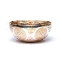 Versilberte Klangschale Buddha Shakyamuni --...