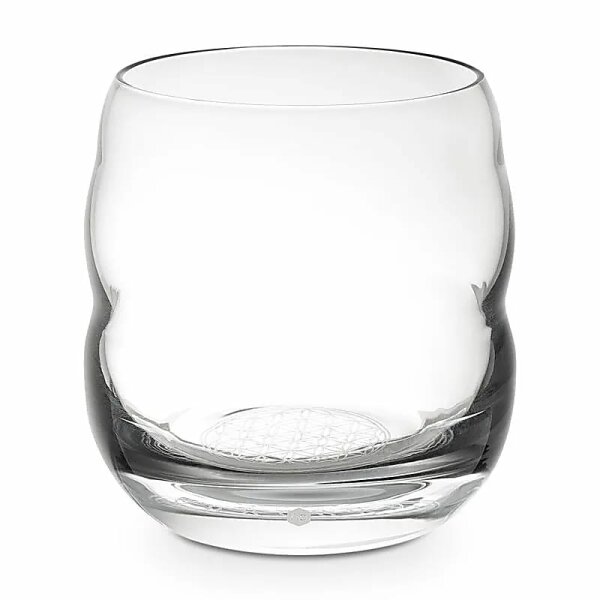 Vitalwasser-Trinkglas Mythos mit BDL weiss graviert -- 250 ml