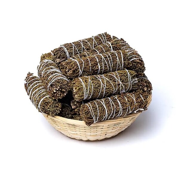 Wacholder Smudge S mit 24 im Korb -- ±10-11cm; ±25-35g