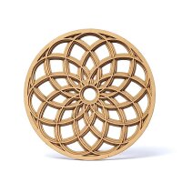 Wand-Dekor Lotus -- 25cm