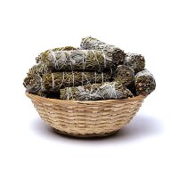 Weißer Salbei Smudge mit Wacholder S mit 24 im Korb...